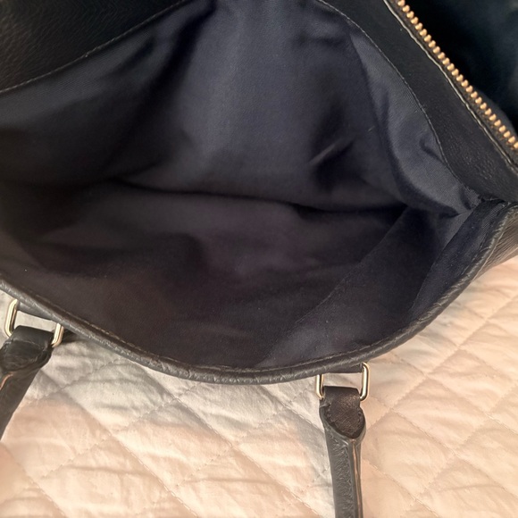 Coach Morgan Satchel Black Pebbled Leather - Picture 9 of 15